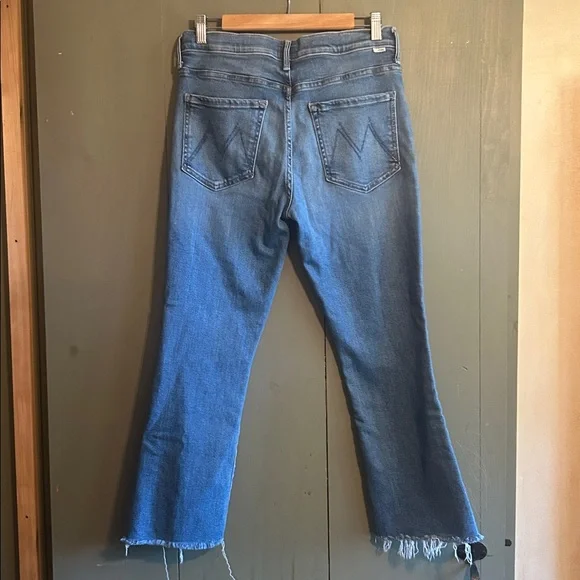 MOTHER Denim with Frayed Hem - Picture 2 of 6